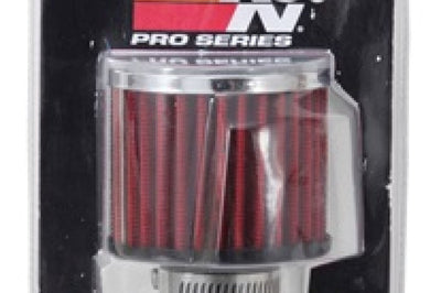 K&N Engineering 1.25in Flange ID x 3in OD 2.5in H Rubber Base Crankcase Vent Filter - Air Filters
