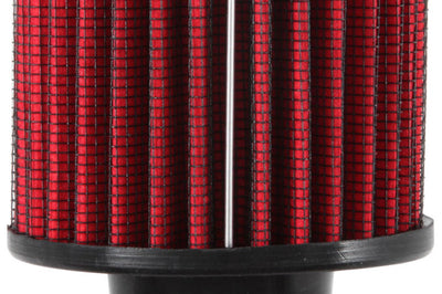 K&N Engineering 1.25in Flange ID x 3in OD 2.5in H Rubber Base Crankcase Vent Filter - Air Filters