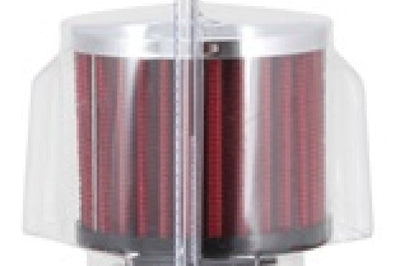 K&N Engineering 1.375 inch ID 3 OD 2.5 H Clamp On Crankcase Vent Filter - Air Filters