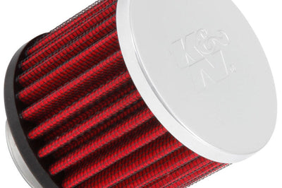 K&N Engineering 1.375 inch ID 3 OD 2.5 H Clamp On Crankcase Vent Filter - Air Filters