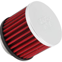 K&N Engineering 1.375 inch ID 3 OD 2.5 H Clamp On Crankcase Vent Filter - Air Filters