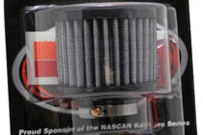 K&N Engineering 1.375in Flange ID x 3in OD 2.5in H Rubber Base Crankcase Vent Filter - Air Filters