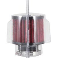K&N Engineering 1.5in Flange ID x 3in OD 2.5in H Rubber Base Crankcase Vent Filter - Air Filters