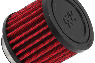 K&N Engineering 1.5in Flange ID x 3in OD 2.5in H Rubber Base Crankcase Vent Filter - Air Filters