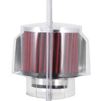 K&N Engineering 1.5in Flange ID x 3in OD 2.5in Height Clamp On Crankcase Vent Filter - Air Filters