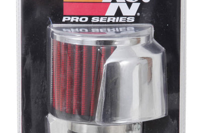 K&N Engineering 1.5in Flange ID x 3in OD 2.5in Height Clamp On Crankcase Vent Filter - Air Filters