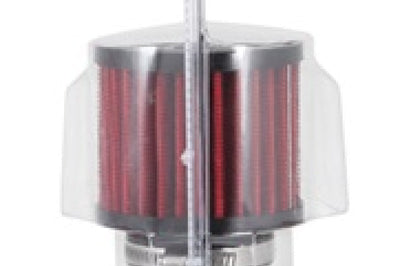 K&N Engineering 1.75 inch Vent 3 D 2.5 H Air Filter - Rubber Top - Filters
