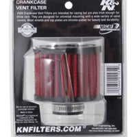 K&N Engineering 1 inch ID 3 OD 2.375 H Rubber Base Crankcase Vent Filter - Air Filters