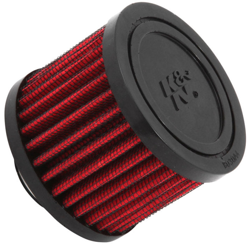 K&N Engineering 1 inch ID 3 OD 2.375 H Rubber Base Crankcase Vent Filter - Air Filters
