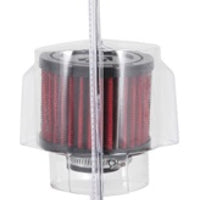 K&N Engineering 1 inch ID 3 OD 2.375 H Rubber Base Crankcase Vent Filter - Air Filters