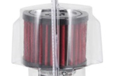 K&N Engineering 1 inch ID 3 OD 2.375 H Rubber Base Crankcase Vent Filter - Air Filters