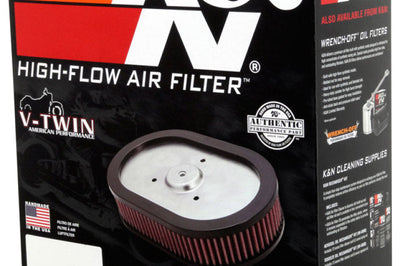 K&N Engineering 10-12 Harley Davidson FLHXSE/FLSTSE / 11-12 FLHTCUSE / 11 FLTRUSE Replacement Air Filter - Misc