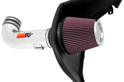 K&N Engineering 10 Camaro 6.2L V8 Polished Typhoon Short Ram Intake - Air Systems
