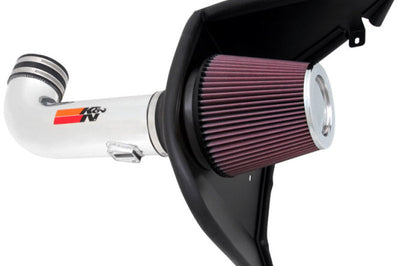 K&N Engineering 10 Camaro 6.2L V8 Polished Typhoon Short Ram Intake - Air Systems
