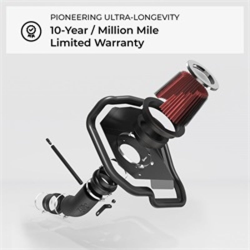 K&N Engineering 10 Camaro 6.2L V8 Polished Typhoon Short Ram Intake - Air Systems