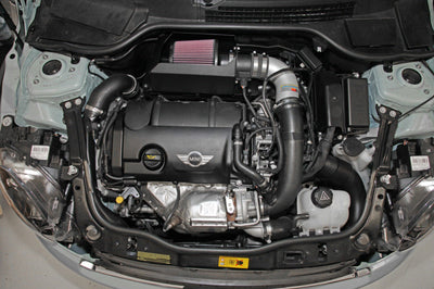 K&N Engineering 11-13 Mini Cooper S 1.6L Black Typhoon Performance Intake - Air Systems