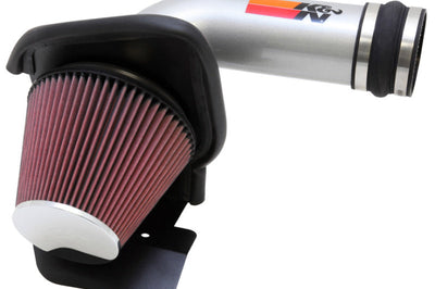 K&N Engineering 11 Ford Taurus SHO 3.5L V6 Silver Typhoon Cold Air Intake - Systems