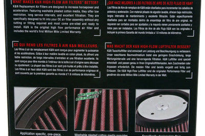 K&N Engineering 12-16 Harley Davidson XL 883/1200 Drop In Air Filter - Filters