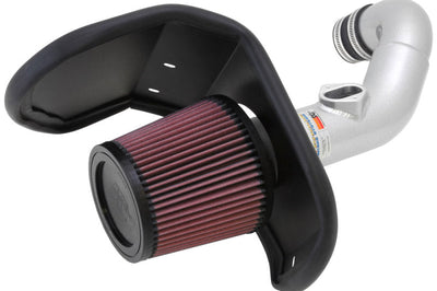 K&N Engineering 12 Chevy Sonic 1.4L Silver Typhoon Performance Intake - Air Systems