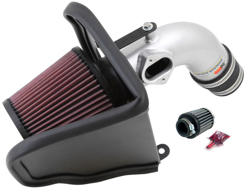 K&N Engineering 12 Chevy Sonic 1.8L Silver Typhoon Cold Air Intake - Systems