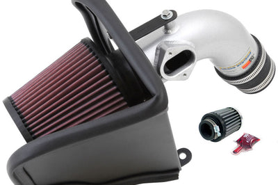 K&N Engineering 12 Chevy Sonic 1.8L Silver Typhoon Cold Air Intake - Systems