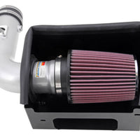K&N Engineering 13 Subaru BRZ 2.0L / Scion FR-S Silver 69 Series Typhoon Intake - Air Systems