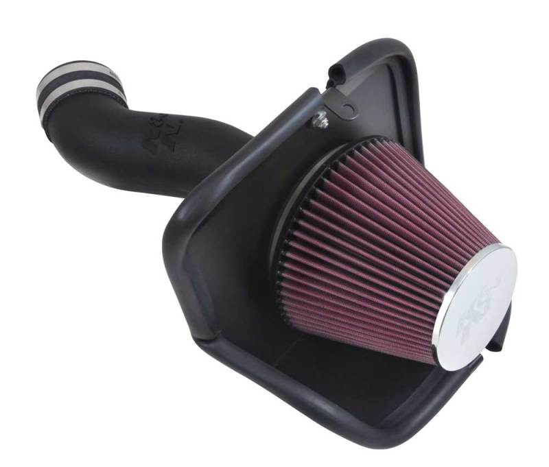 K&N Engineering 14-15 Jeep Cherokee V6 3.2L Aircharger Performance Intake Kit - Air Systems