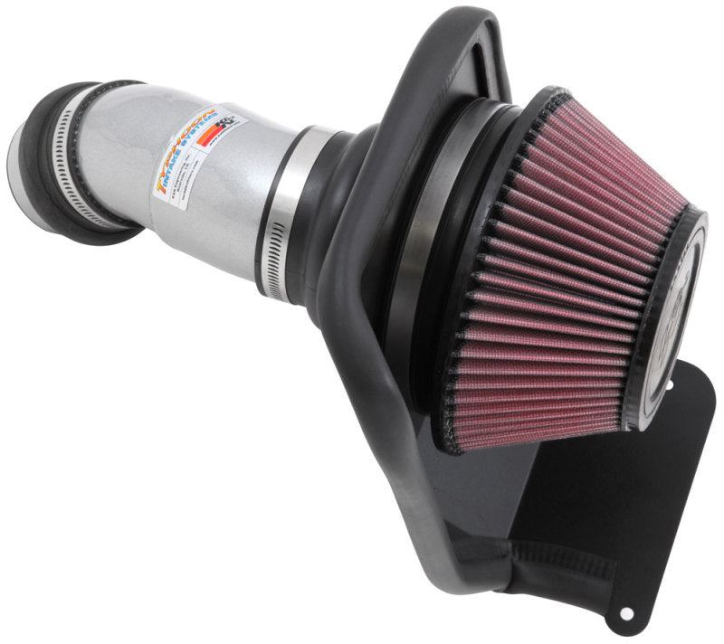 K&N Engineering 14-16 Kia Soul L4 2.0L Typhoon Cold Air Intake Aluminum Silver - Systems