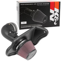 K&N Engineering 16-17 Cadillac ATS L4-2.0L Turbo 57 Series FIPK Performance Intake Kit - Air Systems