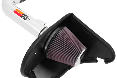 K&N Engineering 16-17 Chevy Camaro 3.6L Silver Typhoon Short Ram Intake - Air Systems