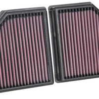 K&N Engineering 16-19 BMW 750i L6-4.4L F/I Replacement Drop In Air Filter - Filters