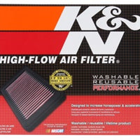K&N Engineering 17-18 Alpha Romeo Giulia 2.9L V6 F/I Replacement Panel Air Filter - Filters