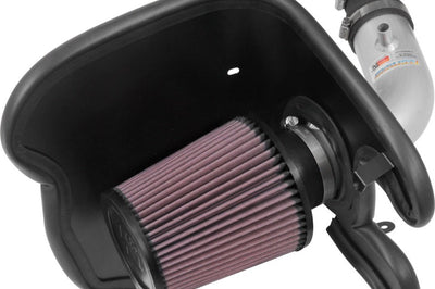 K&N Engineering 17-18 Chevy Cruze 1.4L Turbo Silver Typhoon Short Ram Intake - Air Systems