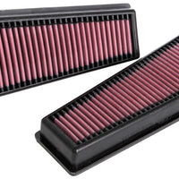 K&N Engineering 17-20 Mercedes Benz E63 V8-4.0L F/I Replacement Drop In Air Filter - Filters