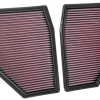K&N Engineering 18-19 BMW M5 V8 4.4L F/I Turbo Replacement Air Filter (Two Per Box) - Filters