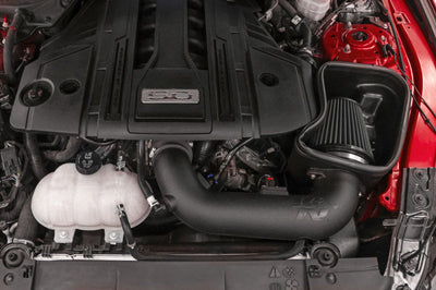 K&N Engineering 18-23 Ford Mustang GT 5.0L V8 F/I Dryflow Performance Air Intake System - Systems