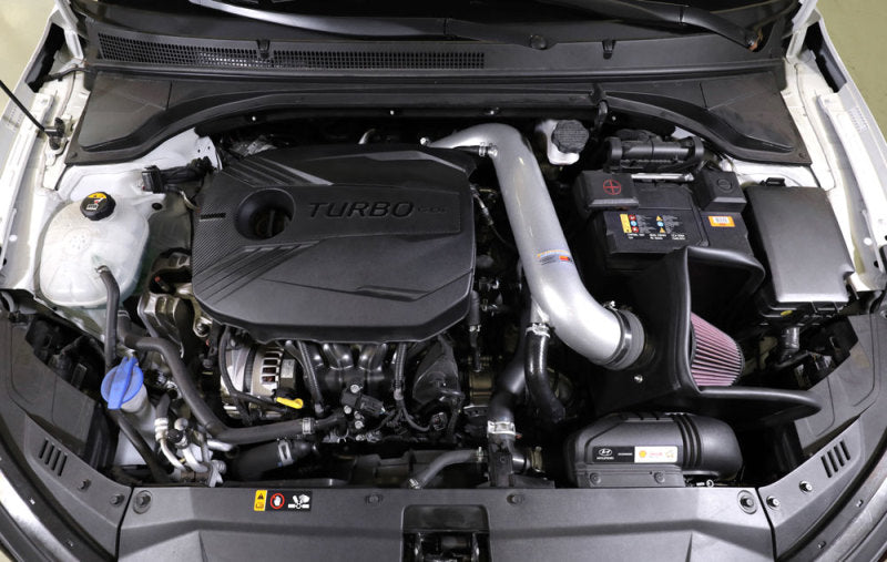 K&N Engineering 19-20 Hyundai Veloster R L4-1.6L F/I Typhoon Performance Air Intake System - Systems
