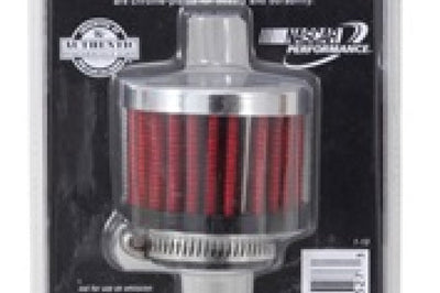 K&N Engineering 1in Flange ID x 2in OD 1.5 inch H Rubber Base Crankcase Vent Filter - Misc Powersports