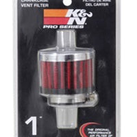 K&N Engineering 1in Flange ID x 2in OD 1.5 inch H Rubber Base Crankcase Vent Filter - Misc Powersports