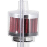 K&N Engineering 1in Flange ID x 2in OD 1.5 inch H Rubber Base Crankcase Vent Filter - Misc Powersports