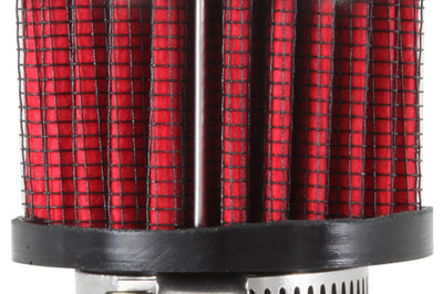 K&N Engineering 1in Flange ID x 2in OD 1.5 inch H Rubber Base Crankcase Vent Filter - Misc Powersports