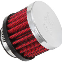 K&N Engineering 1in Flange ID x 2in OD 1.5 inch H Rubber Base Crankcase Vent Filter - Misc Powersports