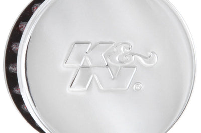 K&N Engineering 1in Flange ID x 2in OD 1.5 inch H Rubber Base Crankcase Vent Filter - Misc Powersports