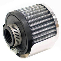 K&N Engineering 1in Flange ID x 3in OD 2.5in Height Clamp On Crankcase Vent Filter - Air Filters