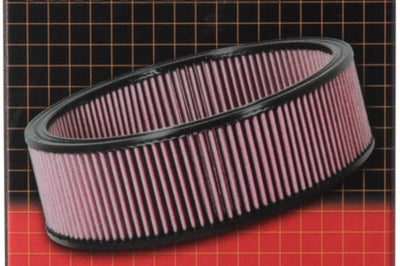 K&N Engineering 2-5/8in Flange 7in Diameter 3in Height Round Air Filter Assembly w/ Vent - Intake Systems