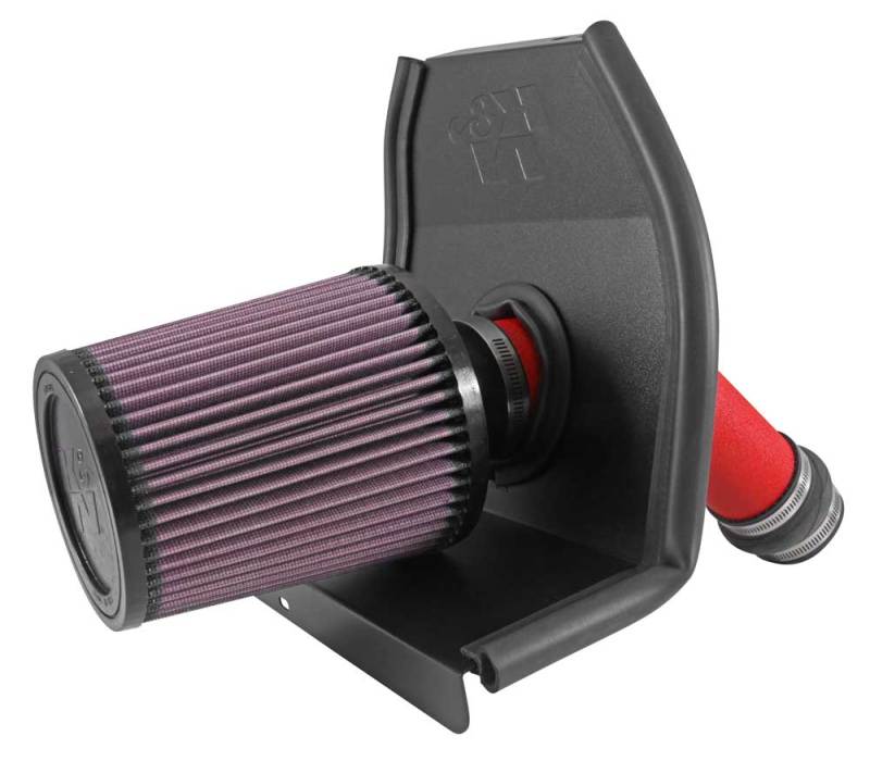 K&N Engineering 2015 Subaru WRX-STI 2.5L H4 Red Typhoon Short Ram Intake - Air Systems