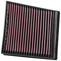 K&N Engineering 2017 Chevrolet Silverado 2500HD V8-6.6L DSL Replacement Drop In Air Filter - Filters