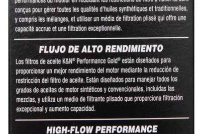 K&N Engineering 2018 Audi RS3 2.5L Cartridge Oil Filter - Oils & Filters