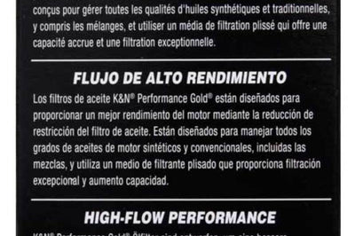 K&N Engineering 2018 Audi RS3 2.5L Cartridge Oil Filter - Oils & Filters