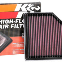 K&N Engineering 2019 BMW 330I L4-2.0L Turbo F/I/DSL Replacement Drop In Air Filter - Filters
